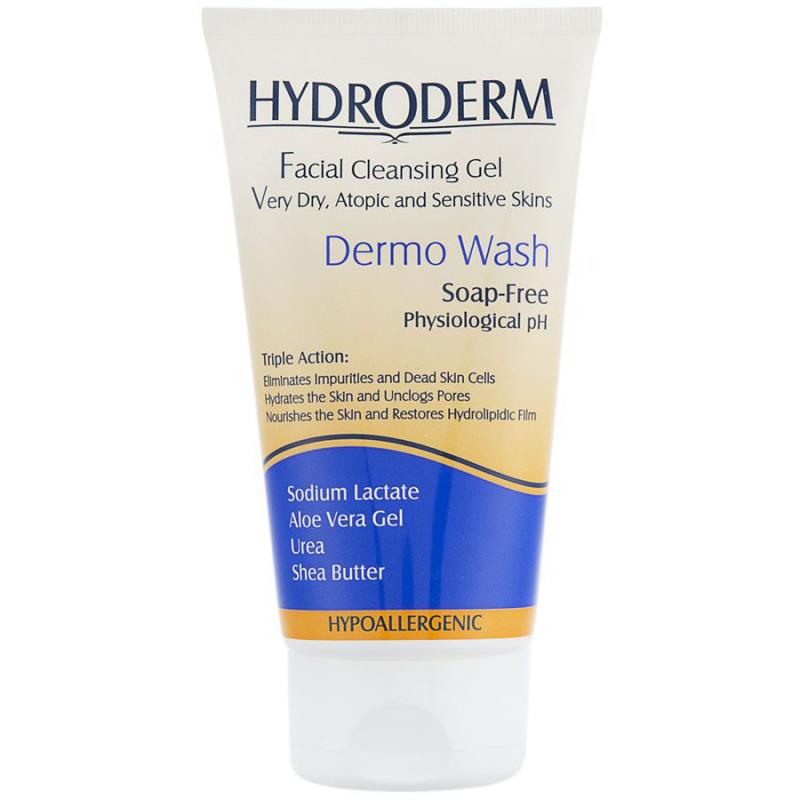 ژل شستشو پوست خشک صورت هيدرودرم DERMO WASH HYDRODERM