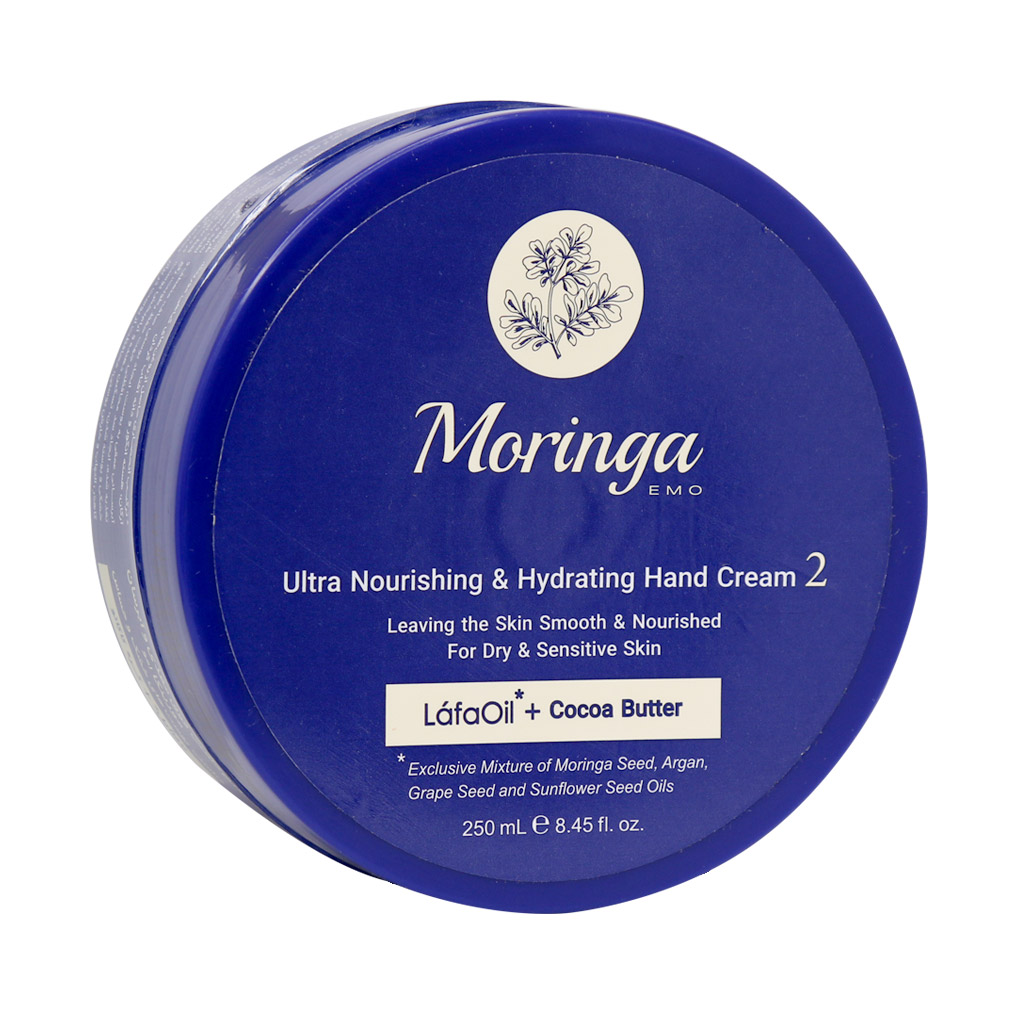کرم دست فوق مغذی و آبرسان مورینگا 2 ULTRA LIGHT HYDRATING AND CREAM 2 MORINGA